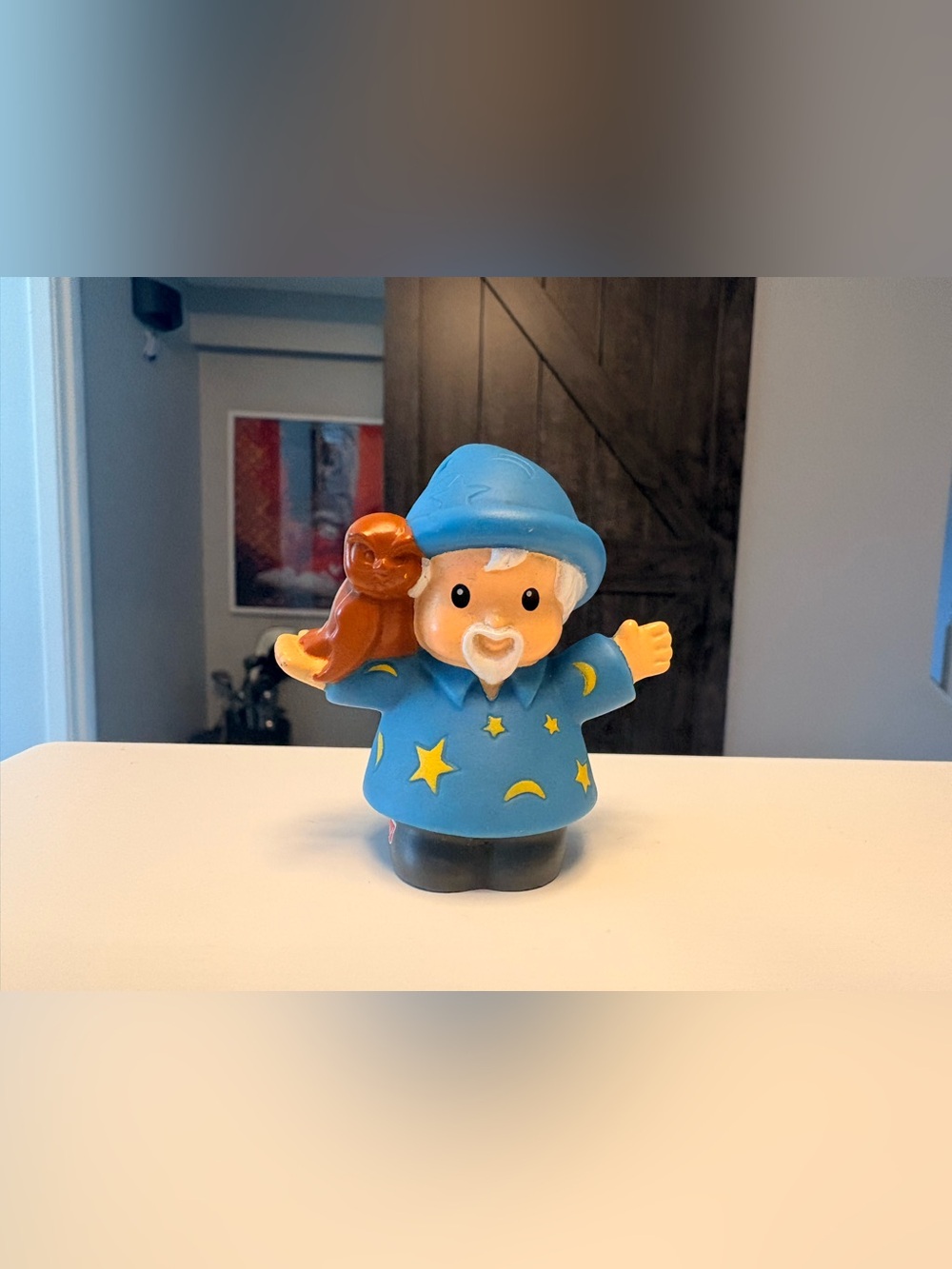 Fisher Price Little People Wizard with owl 2005